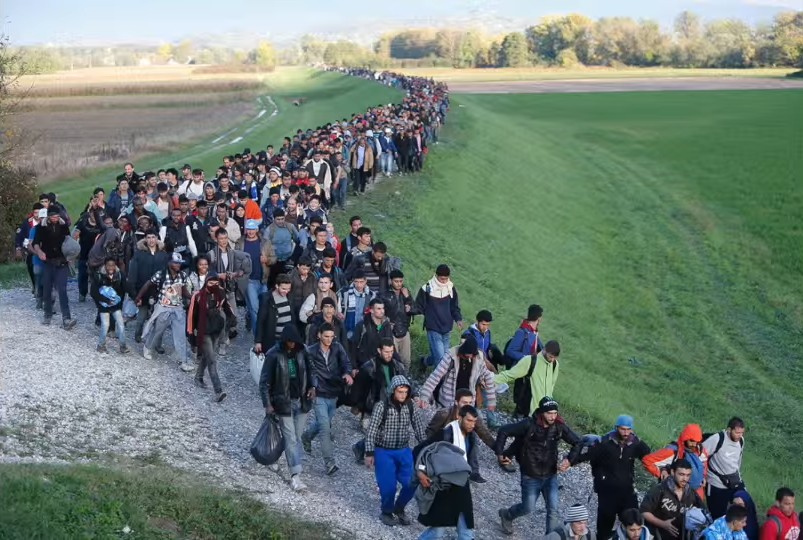 This is what the Christians welcome, to our ancestral lands