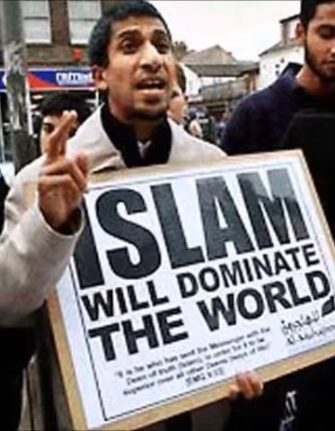 This is how true Europeans see Christians. The only difference is that you say 'Christianity will dominate the world.' Other than that: Both Christianity and Islam are IMMIGRANT religions, alien to the nature of the European man.