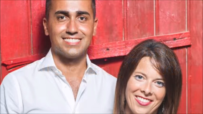 Here is one of them, with his European girlfriend.