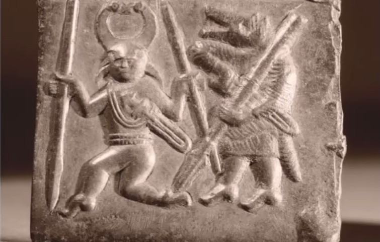 Here from Viking Age art.